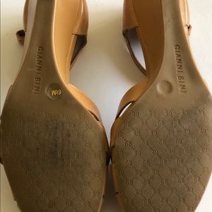 Gianni Bini Shoes - Gianni Bini Tan Leather Heel Sandals Gianni Bini Shoes - Gianni Bini Tan Leather Heel Sandals